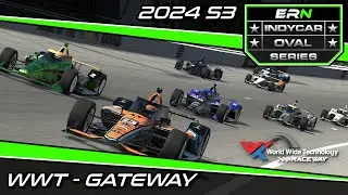 IndyCar Oval Series Tuesday Night Top Split | GATEWAY | 2024s3 Rd 8 | iRacing IndyCar Broadcast