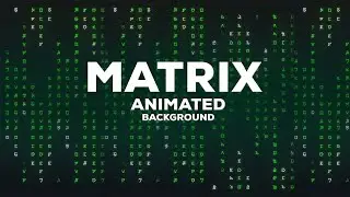 Matrix animated Background