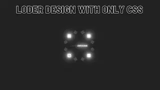 Animated Loder With Css | Web Studio