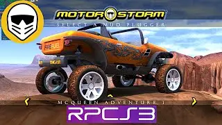 PS3 Motorstorm 3.1 Update!  Time Attack and DLC now playable RPCS3 emulator