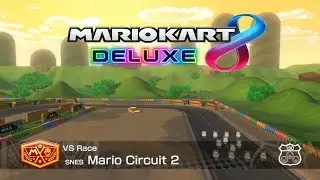 [MK8D CT] SNES Mario Circuit 2 [1080 60 FPS] (Wexos) - Mario Kart 8 Deluxe Custom Track