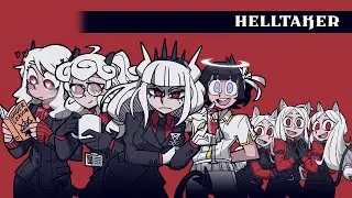 HELLTAKER ПРОХОЖДЕНИЕ НА РУССКОМ [2K 60FPS] - LEVEL 4 АДСКИЙ ГАРЕМ + Геймерша Малина, Угрюмый демон