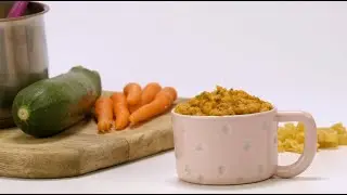 Babynahrung ab 8. monate: Gemüse-Nudel-Suppe