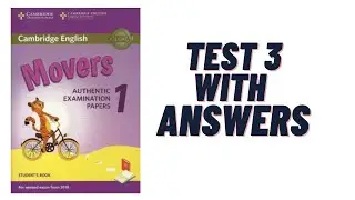 Movers 1 Listening Test 3 Authentic Examination Papers | Có Đáp Án | Yêu Tiếng Anh