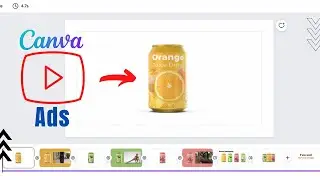 How to create Video Ad for product with canva | canva tutorials 48