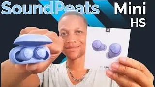 SoundPeats mini HS TWS Wireless Blueooth 5.3 headset | Hi-Res Audio & LDAC!