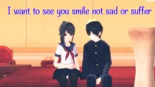 〖MMD〗 I want to see you smile not sad or suffer (Sub Español) - Taro x Ayano ✧♡✧