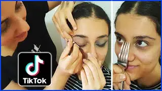 TİKTOK MAKYAJ HİLELERİNİ DENEDİM #1