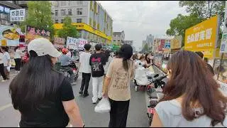 Walking Around Changda Food Street | China Vlog