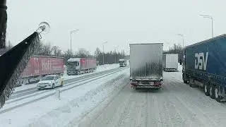 17.01.2024 татарстан пробки. Дороги не чищены. в сторону Москвы и в сторону Уфы
