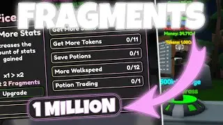OWNER GIVES ME 1 MILLION FRAGMENTS IN STAT GRINDING SIMULATOR 3! | Roblox