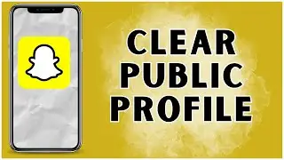 How To Clear Public Profile On Snapchat? 2024 | Snapchat