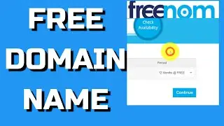 How to get free domain name 2022 | free website