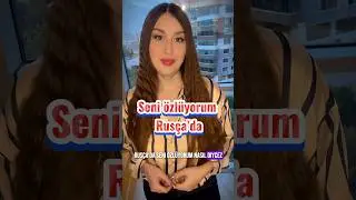 Rusça’da özlüyorum
