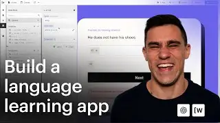 Build a language learning app with Wized, and OpenAI | Part I