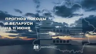 Прогноз погоды в Беларуси на 11 июня 2025 года