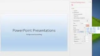 How to Add Backgrounds to PowerPoint Slides