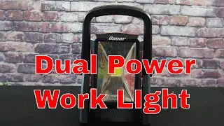 Bauer Dual Power Work Light From Harbor Freight