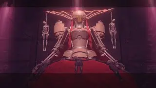 NieR: Automata (25) Парк развлечений. Босс: Симона. Дополнительные новые сюжетные ролики