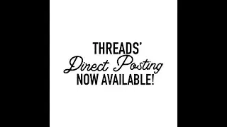 Direct Posting & Analytics For Threads