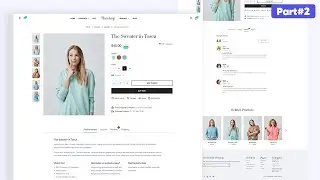 Build Ecommerce Website HTML CSS Javascript from Scratch Full Responsive - Part 02: Product Page
