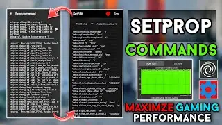 𝐒𝐄𝐓𝐏𝐑𝐎𝐏 : Commands For Maximize Performance - Max FPS For New Games 🕹️