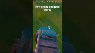 How did he get down there? #gaming #shorts #bug