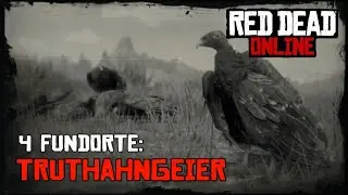 ✪ Red Dead Online | 4 Truthahngeier Fundorte [German] ✪