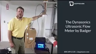 A Dynasonics Ultrasonic Flow Meter by Badger
