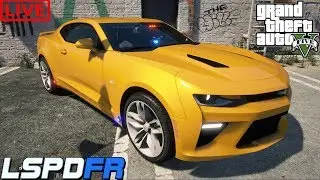 GTA 5 LSPDFR -  Los Santos Police Department - Unmarked Chevrolet Camaro (NVE)