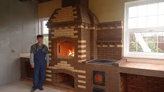 Новый барбекю комплекс с дня заезда до первой растопки