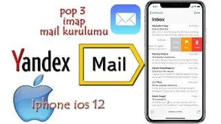 Iphone mail kurulumu yandex sunucusu ile