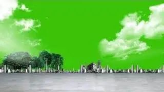 nature green screen effect