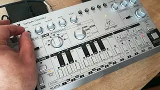 AMAZING!!!! SYNTH!!! Behringer TD3SR AcidBass Midiplus X3mini controller | Superteclados.com