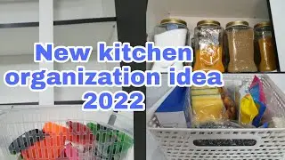 New kitchen organization idea 2022//kitchen organisation ideas