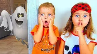 Milana and her funny bedtime story for kids about police