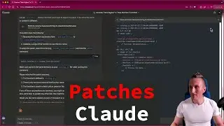 Twitch VOD - Using Claude to Generate Patches to Modify Code