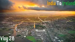 India To Ireland | Indira Gandhi T3 Airport | Dubai Airport | Vlog 28