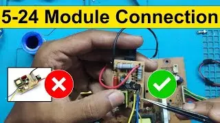 5 to 24 Supply Module लगाने का तरीक़ा || 5 24 Power Module Install With New Way
