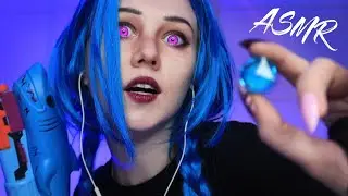 ASMR Jinx from Arcane helps you to sleep 💎