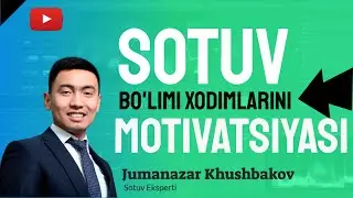 Sotuv bo'limingizni kuchli bo'lishini xohlaysizmi?