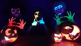 Flying ghosts for Halloween