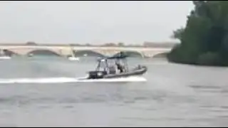 5 0 going woozy!  Police boat accident