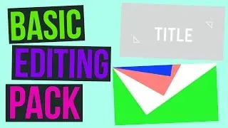 Basic Editing Pack