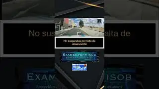 NO SUSPENDAS POR ESTO 🙄- EXAMEN PRÁCTICO DGT MÓSTOLES 2023. #shorts