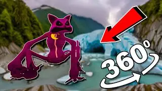 Finding Cat Nap | 360° VR  Video | Poppy Playtime Chapter 3 | VR Video