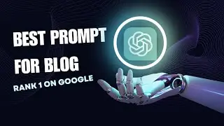 This ChatGPT prompt formula is all you need for SEO blog posts. #promptengineering