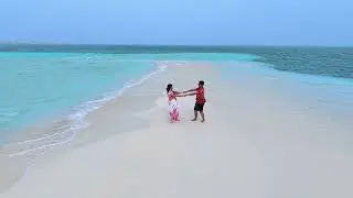 A Dreamy Sandbank Escape in the Maldives 🌊🏝️ | Couple Travel Vlog