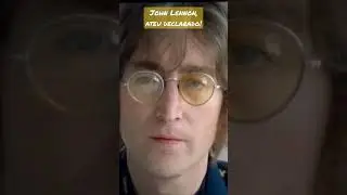 John Lennon: "Sou ateu declarado".  #JohnLennon