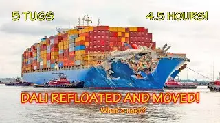 Finally, Dali Refloated to a Lay-By berth! What happens next?